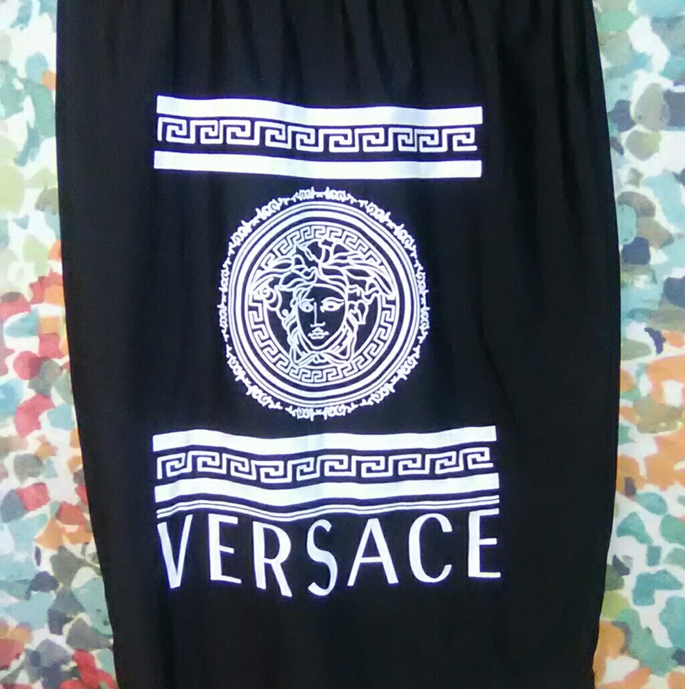 Versace strapless Top